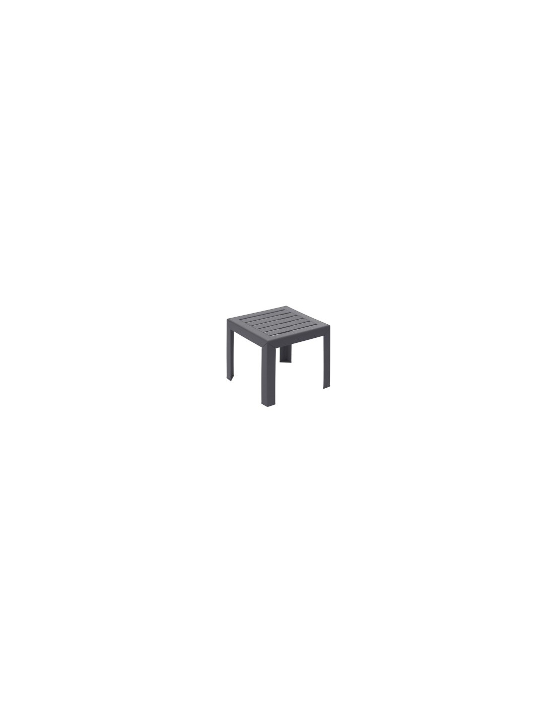 TAVOLINO BASSO MIAMI ANTRACITE 40X40
