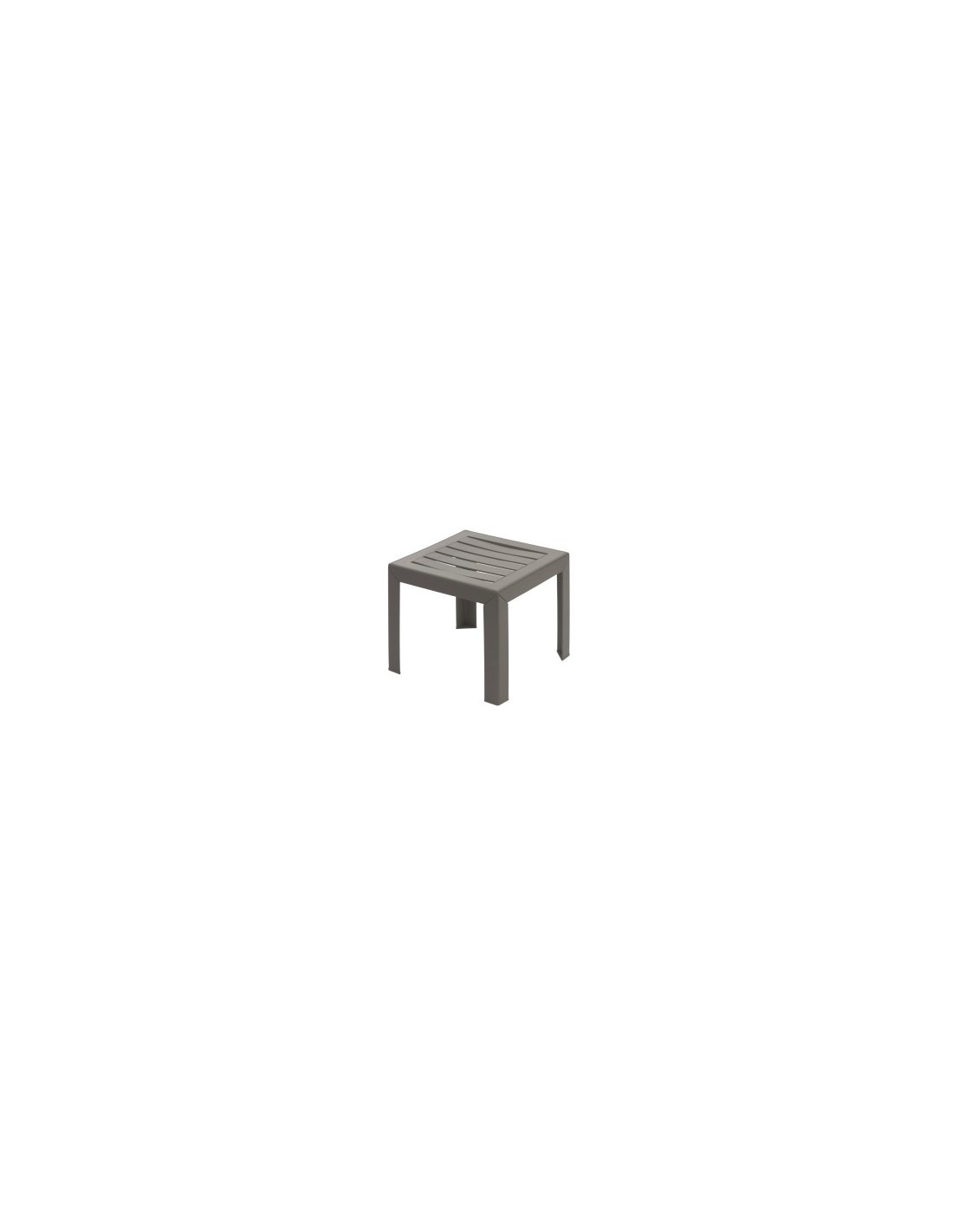 TAVOLINO BASSO MIAMI TORTORA 40X40