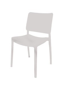 SEDIA OPERA BISTROT RIMINI BIANCO su TreG Ingrosso