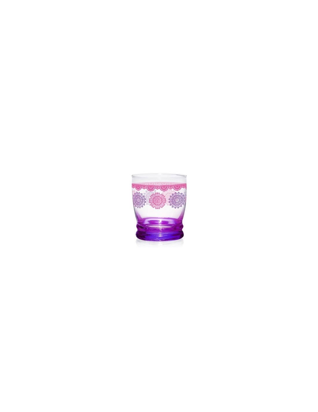 CONF 3 BICCHIERI ACQUA M96610 PERSIA FUXIA 340CC su TreG Ingrosso