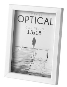 CORNICE OPTICAL 50X70 BIANCO su TreG Ingrosso