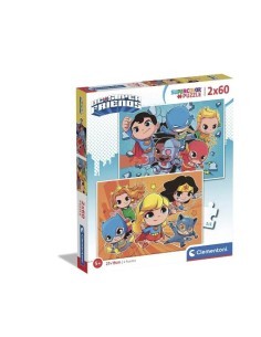 DC SUPERFRIENDS 21624 SET 2 PUZZLE 60PZ su TreG Ingrosso