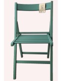 SEDIA PIEGHEVOLE VERDE SALVIA HAPPY HOUR su TreG Ingrosso