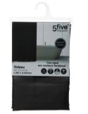 TENDA DOCCIA 105655 180X200 NERO su TreG Ingrosso