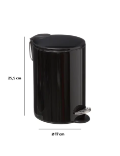 PATTUMIERA 174528J BAGNO 3LT NERO su TreG Ingrosso
