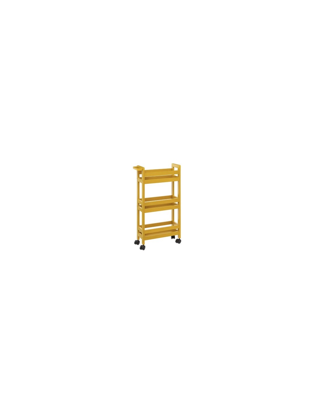CARRELLO 174762K CON RUOTE 3P MOSTARDA su TreG Ingrosso