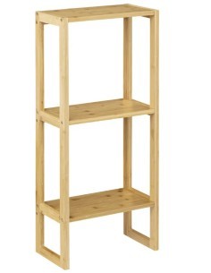 SCAFFALE 174824 BAMBOO 3P 35X20X84CM su TreG Ingrosso