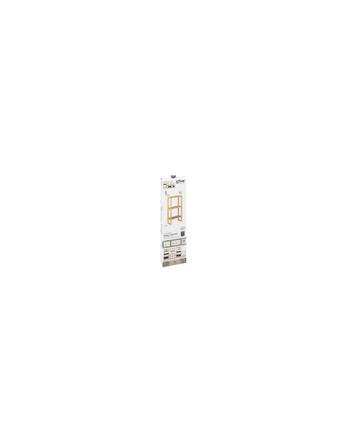 SCAFFALE 174824 BAMBOO 3P 35X20X84CM su TreG Ingrosso