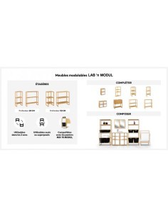 SCAFFALE 174825 BAMBOO 3P 35X33,5X84CM su TreG Ingrosso