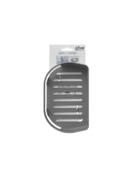PORTASAPONE 174833 CON VENTOSE GRIGIO su TreG Ingrosso