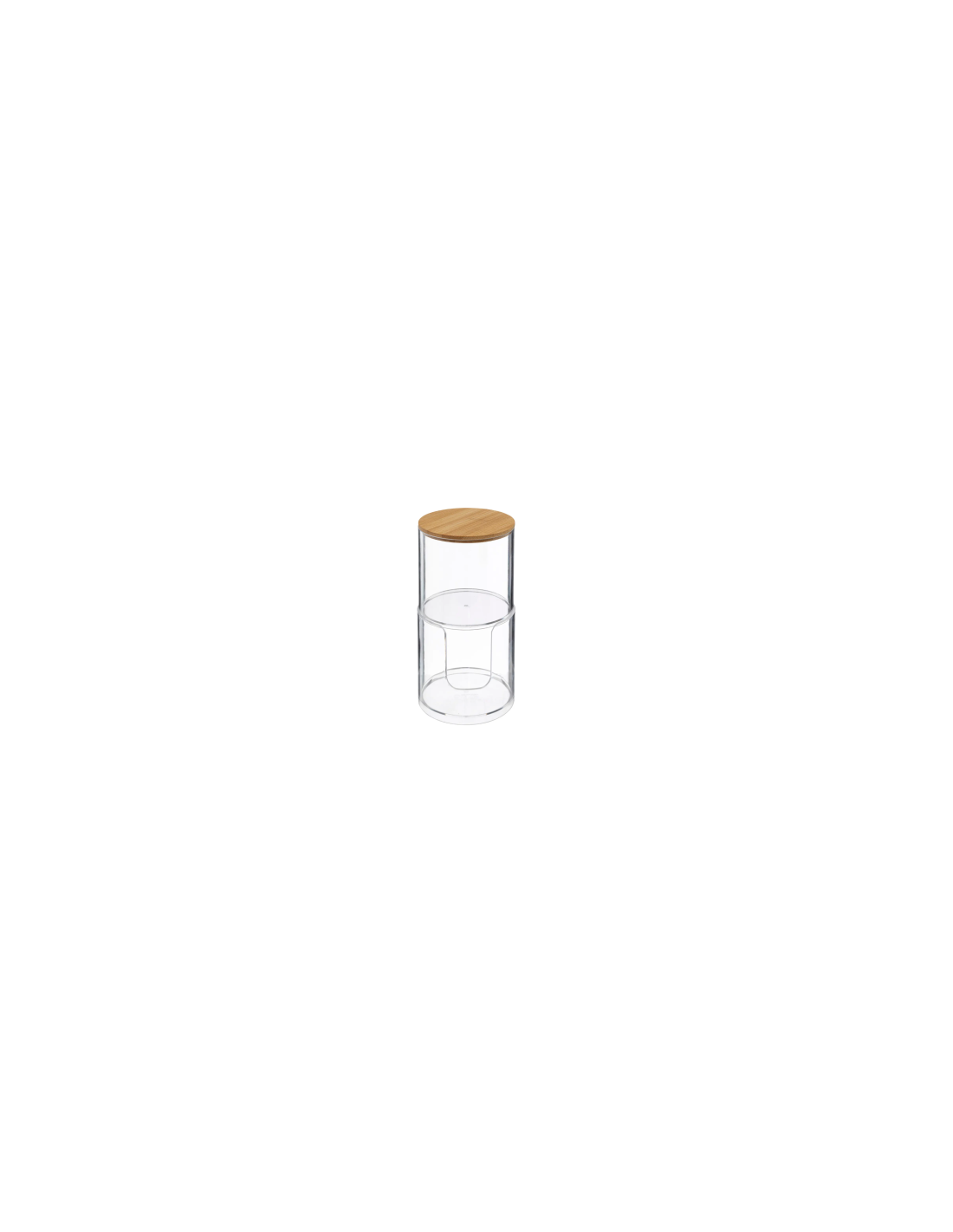 BARATTOLO PER DISCHETTI 174862 TAPPO BAMBOO su TreG Ingrosso