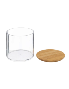 BARATTOLO PER DISCHETTI 174862 TAPPO BAMBOO su TreG Ingrosso
