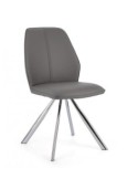 SEDIA 0730089 MAXWELL PU GRIGIO su TreG Ingrosso