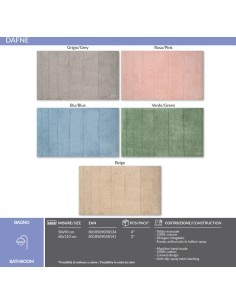 TAPPETO DAFNE 50X90 su TreG Ingrosso