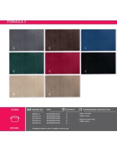 TAPPETO FORMULA 55X115 su TreG Ingrosso
