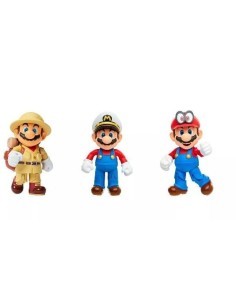 SUPER MARIO 406534 SET 3 PERSONAGGI 10CM su TreG Ingrosso