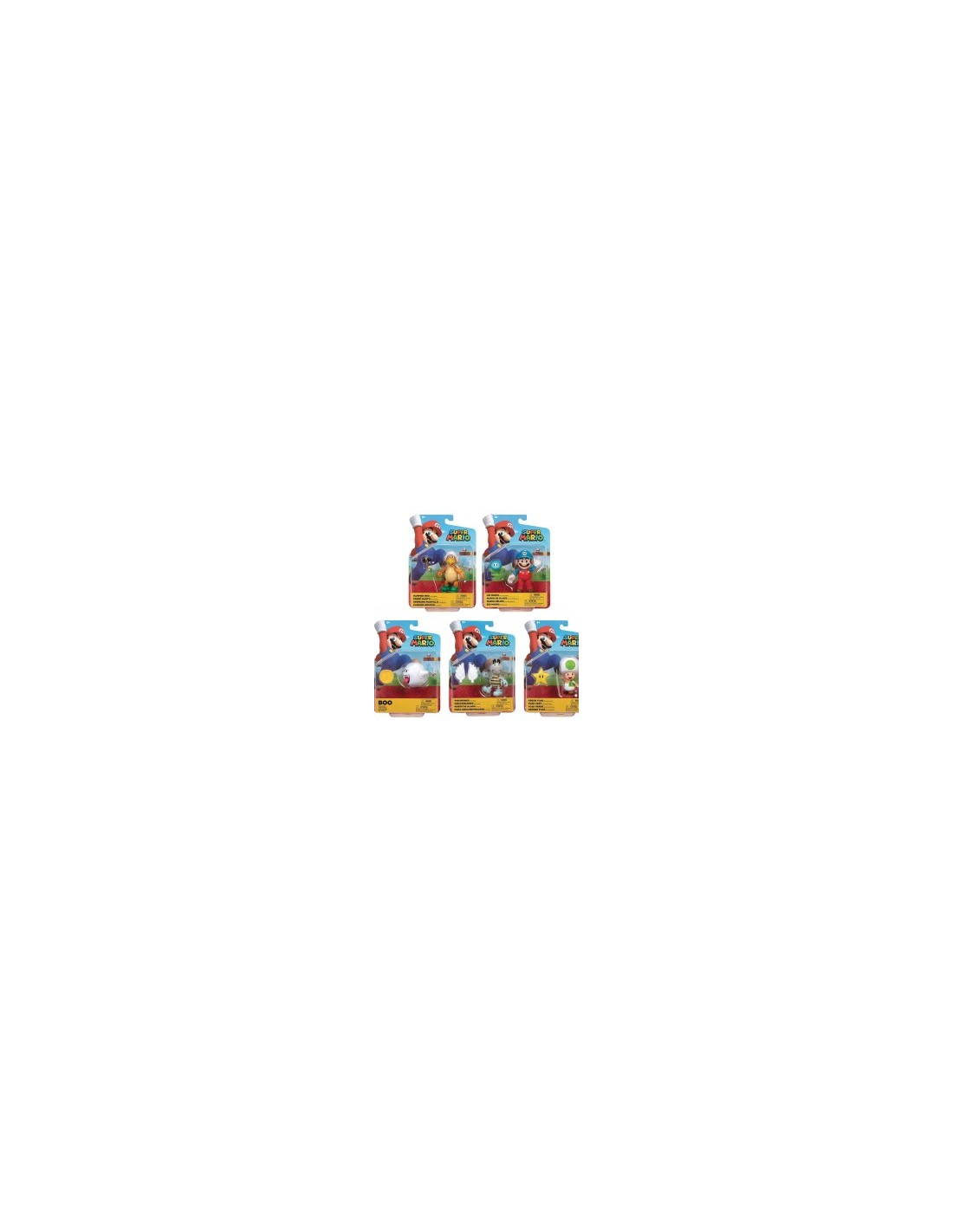 SUPERMARIO 406784 PERSONAGGIO 10CM ASSORTITO su TreG Ingrosso