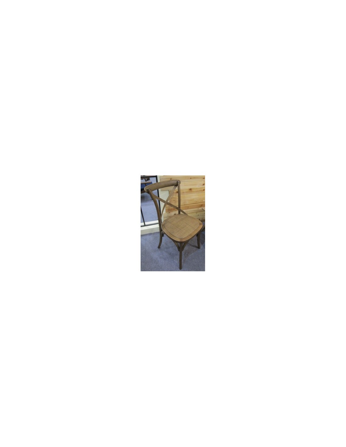 SEDIA 280470 LEGNO CROSS MARR CHIARO su TreG Ingrosso