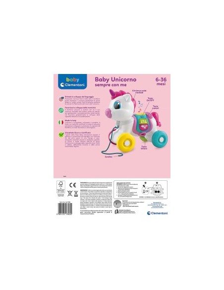 BABY 17803 UNICORNO TRAINABILE su TreG Ingrosso