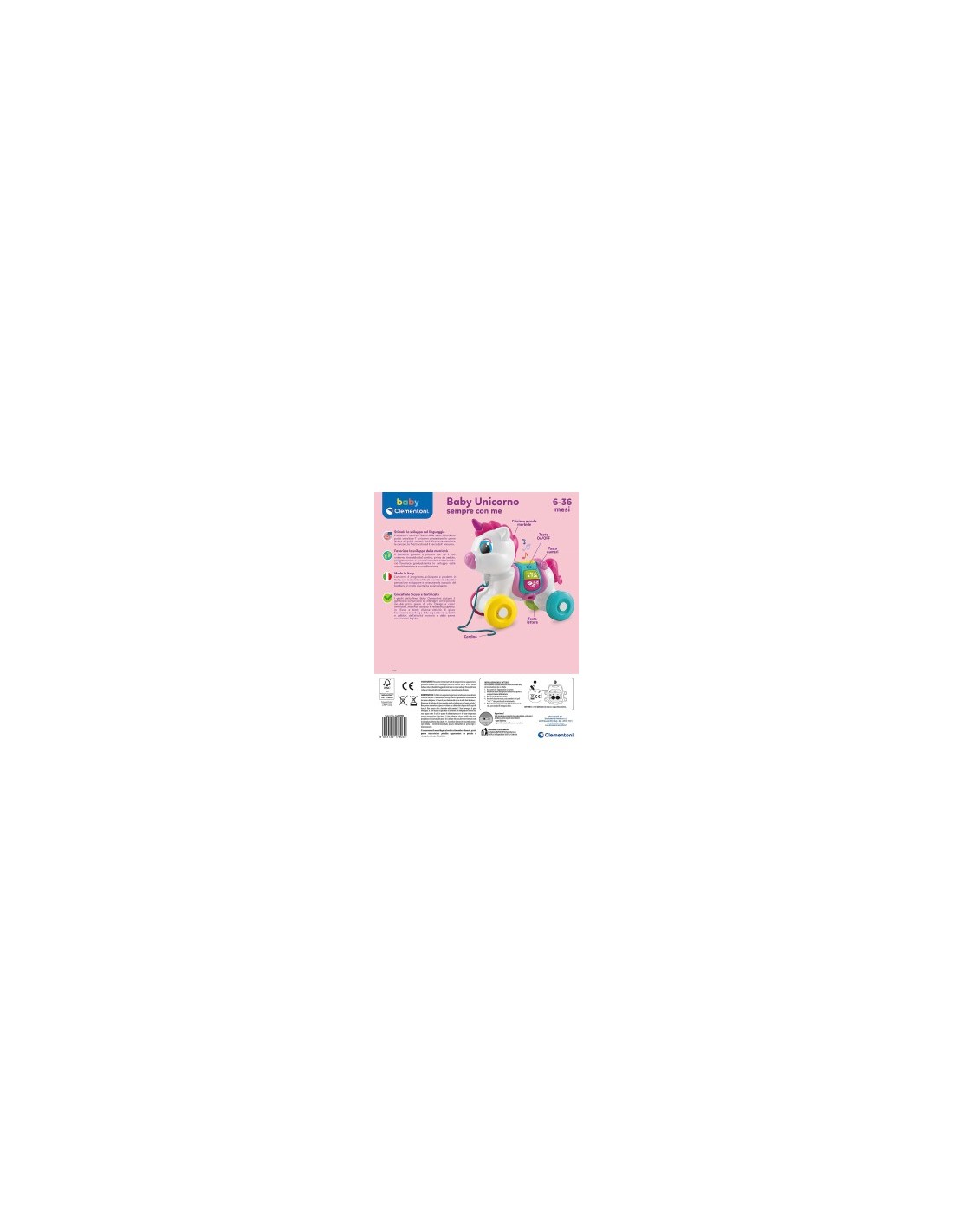 BABY 17803 UNICORNO TRAINABILE su TreG Ingrosso