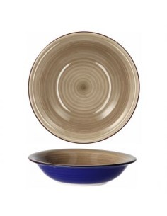 LINDA PIATTO FONDO 82733 TORTORA D20CM su TreG Ingrosso