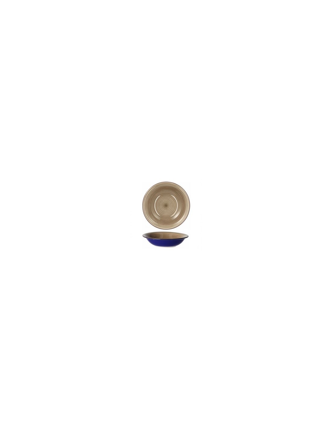 LINDA PIATTO FONDO 82733 TORTORA D20CM su TreG Ingrosso