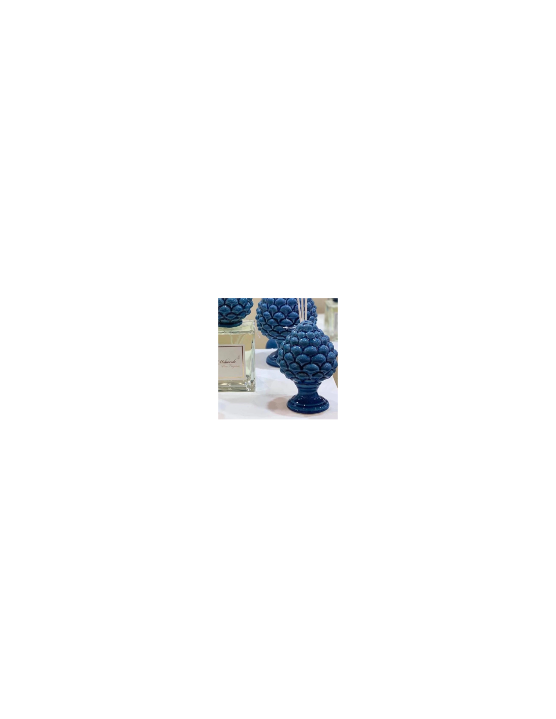 875X317 PROFUMATORE PIGNA BLU 13CM su TreG Ingrosso