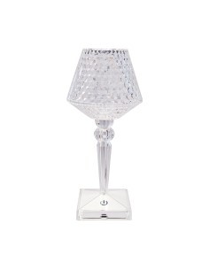 LAMPADA TAVOLO DIAMANTE D12 H25 CM su TreG Ingrosso