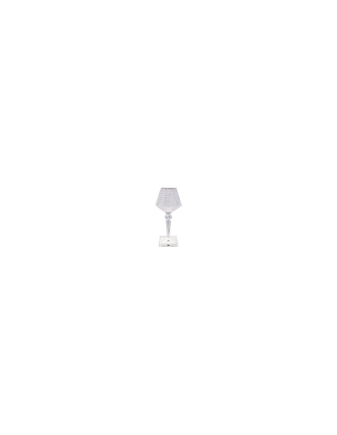 LAMPADA TAVOLO DIAMANTE D12 H25 CM su TreG Ingrosso
