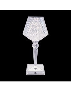 LAMPADA TAVOLO DIAMANTE D12 H25 CM su TreG Ingrosso