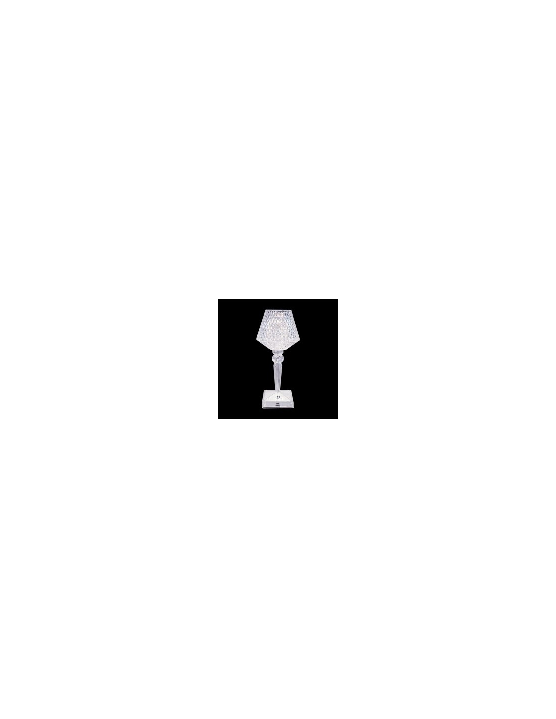 LAMPADA TAVOLO DIAMANTE D12 H25 CM su TreG Ingrosso