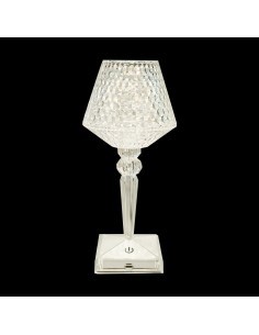 LAMPADA TAVOLO DIAMANTE D12 H25 CM su TreG Ingrosso