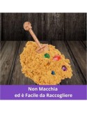 Kinetic Sand, Playset Caccia al Tesoro con Sabbia Dorata e Marrone, 9 Tesori Nascosti, Gioco per Bambini 3+ Anni