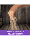 Kinetic Sand, Playset Caccia al Tesoro con Sabbia Dorata e Marrone, 9 Tesori Nascosti, Gioco per Bambini 3+ Anni