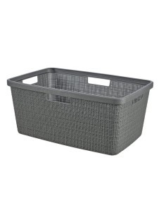 CESTA PORTABIANCHERIA 46LT ANTRACITE