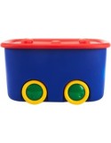CONTENITORE FUNNY BOX BLU 58X38,5X32CM