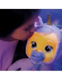 Cry Babies Goodnight Dreamy, Bambola Interattiva con Luce Notturna e Ninne Nanne, Giocattolo per Bambini dai 18 Mesi in Su
