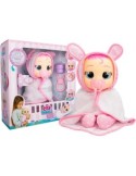 Cry Babies Newborn Coney Deluxe Interattiva, Bambola Neonata con Braccialetto Elettronico, Lacrime Vere e Suoni