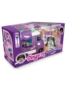 Pinypon Terrific Van, Tetto Trasformabile in Barca con Scivolo, Personaggio Mummia, per Bambini 4+ Anni, Famosa