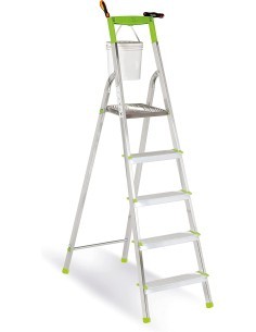SCALA VETTA 11035 ALLUMINIO 5 GRADINI su TreG Ingrosso