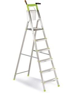 SCALA VETTA 11036 ALLUMINIO 6 GRADINI su TreG Ingrosso