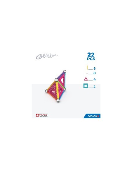 GEOMAG 534 COSTRUZIONI GLITTER 22PZ