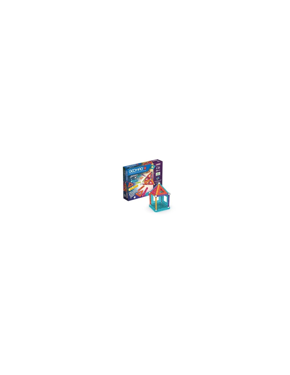 GEOMAG 535 COSTRUZIONI GLITTER 35PZ