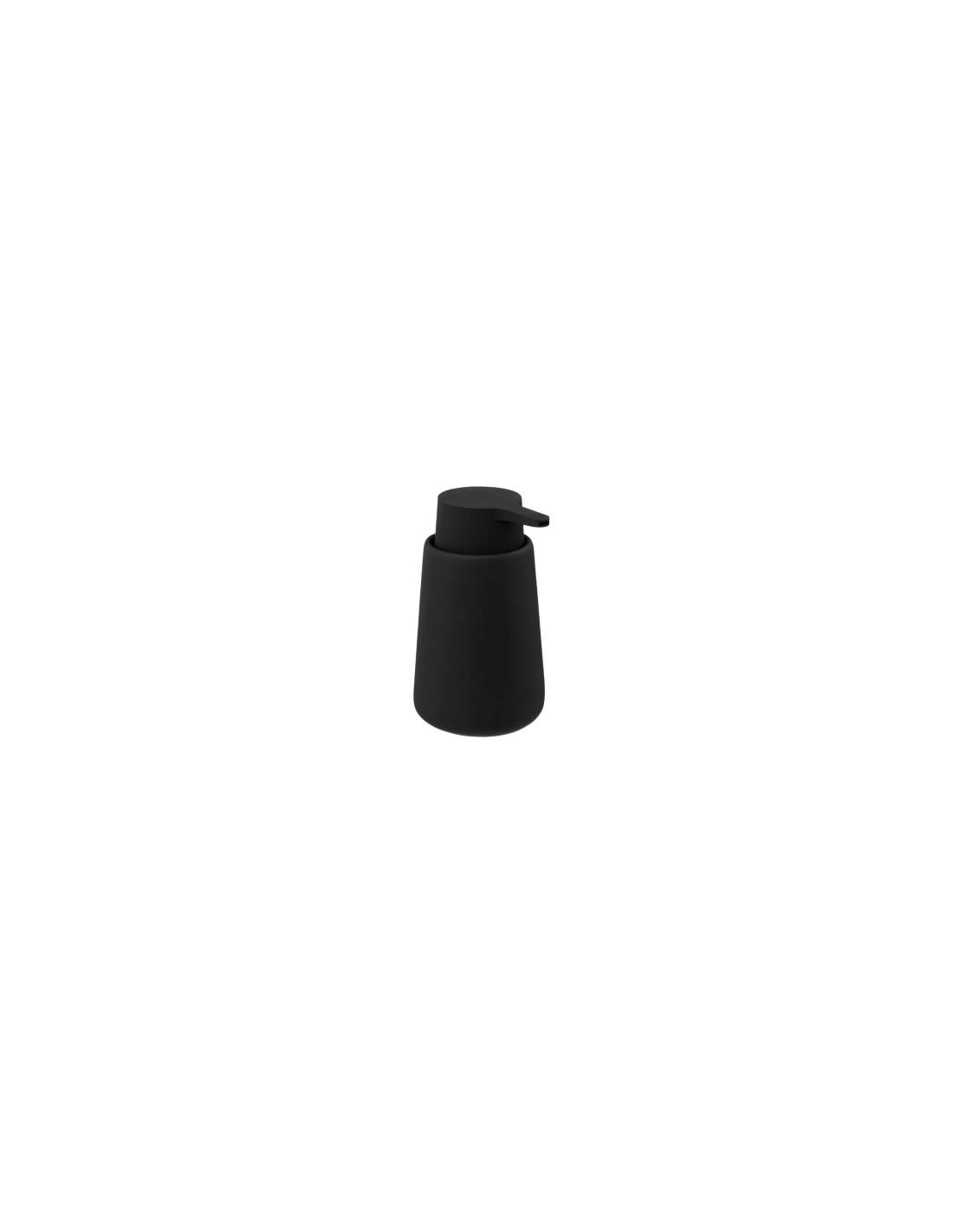 Distributore di Sapone Colorama, 250 ml, Colore Nero, 5five, Dispenser Sapone Nero, Accessori Bagno, Distributore 250 ml