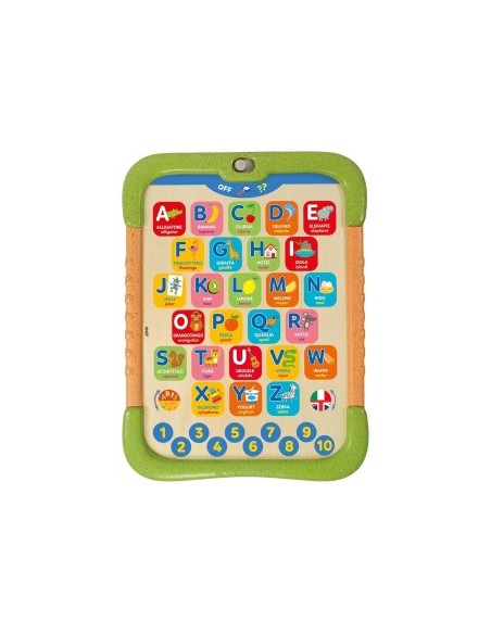SAPIENTINO CLEMENTONI ALPHA PAD GIOCO EDUCATIVO PER BAMBINI