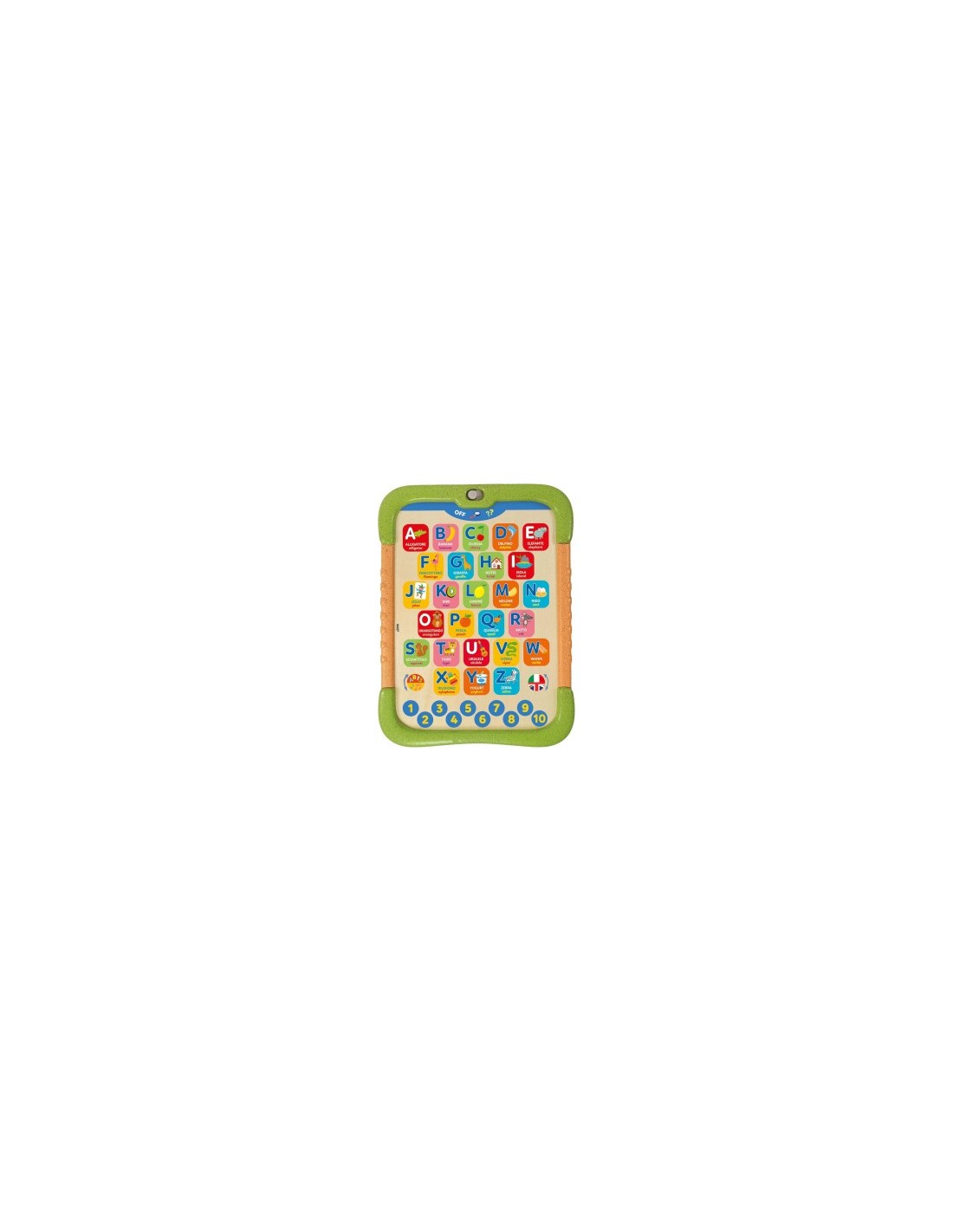 SAPIENTINO CLEMENTONI ALPHA PAD GIOCO EDUCATIVO PER BAMBINI
