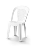 SEDIA NORMA BISTROT BIANCO su TreG Ingrosso