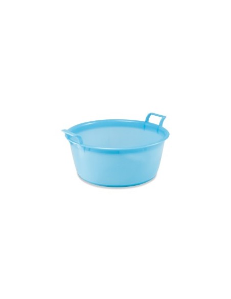 BACINELLA TONDA IN PLASTICA 50 LT COLORI ASSORTITI PLASTIME su TreG...