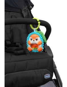 Chicco Sonaglio Musicale a Forma di Riccio - Giocattolo Elettronico per Bambini 6-36 Mesi
