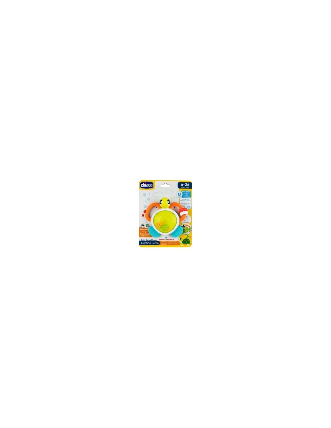 Trillino Elettronico Tartaruga per Bambini 3-36 Mesi